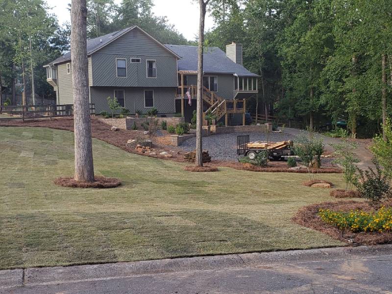 Landscaping After
